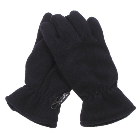 Fleece gloves black