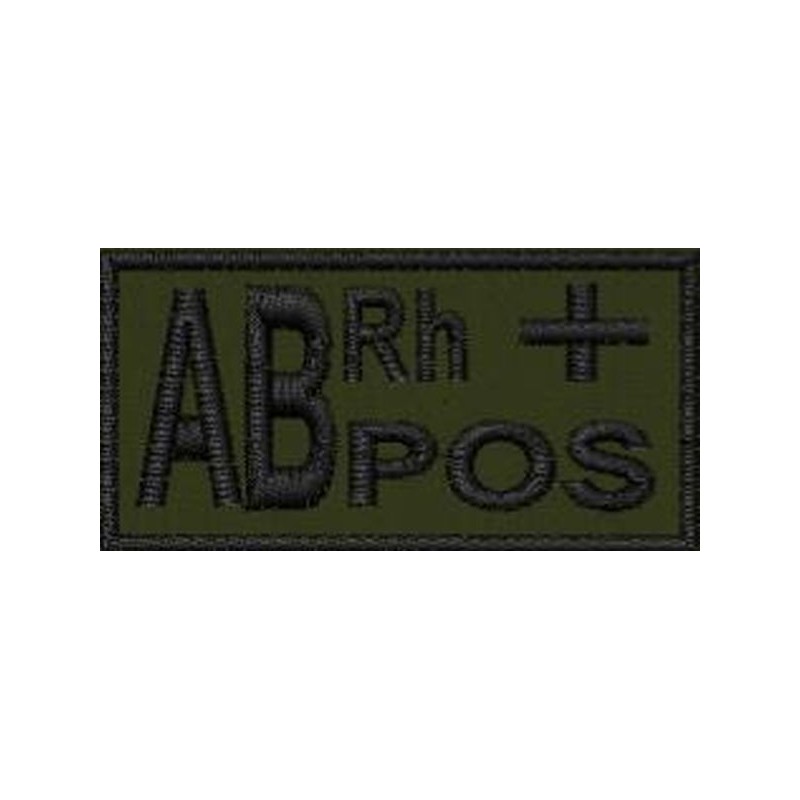 Patch blood group AB+