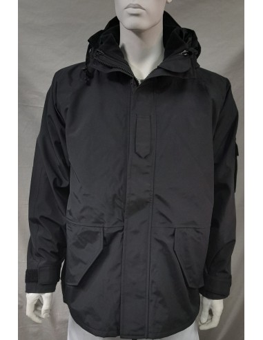 Waterproof jacket lined black