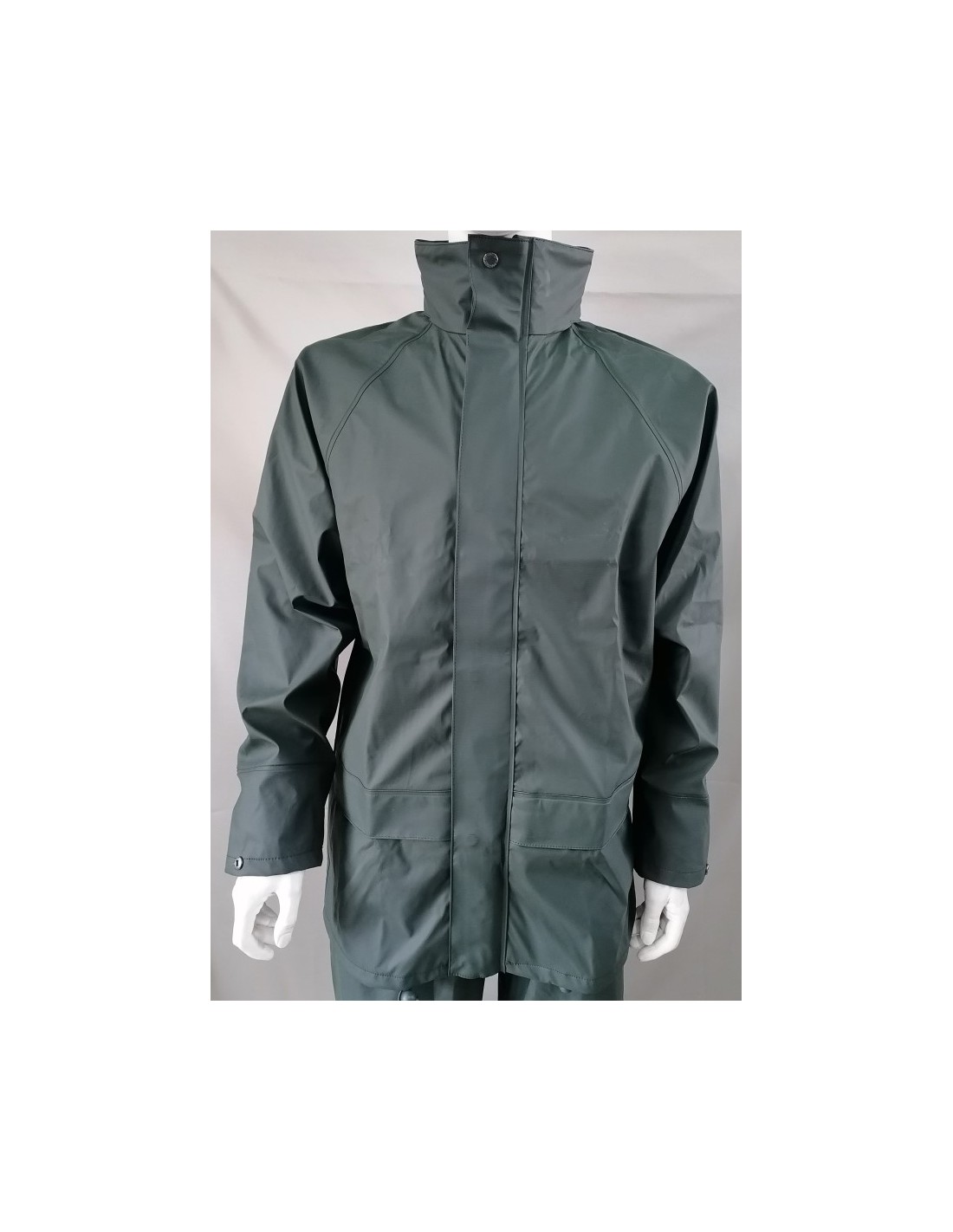 Flexible waterproof windproof rain jacket